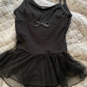 Danskin Black Dance Leotard
